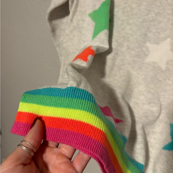 Wispr by Brodie cashmere neon star jumper - Picture 2 of 5